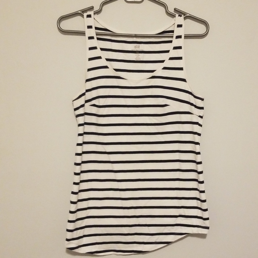 🌈 H&M MAMA striped tank top